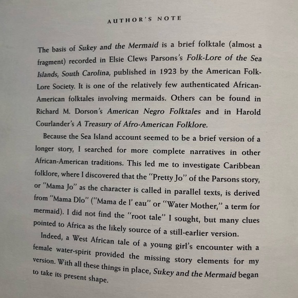 Sukey and the Mermaid by Robert D. San Souci - Picture 7 of 7